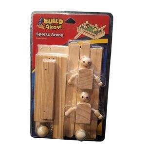 LOWE'S 2010 Build and Grow Wooden Sports Arena Kit NEW